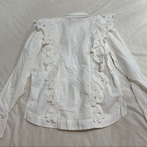 NWT MAGALI PASCAL TILIA SHIRT WHITE SIZE XS MSRP $340 - Picture 8 of 9